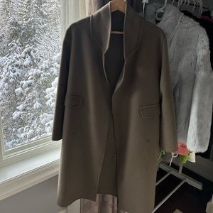 Really warm coat green